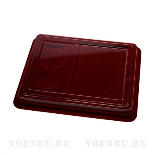 Футляр флокированный под медаль и удостоверение